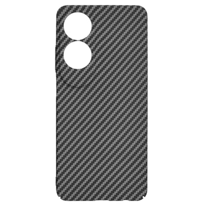 Case for Oppo A60, Techsuit, Carbonite FiberShell, Black