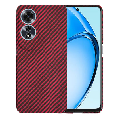 Case for Oppo A60, Techsuit, Carbonite FiberShell, Red