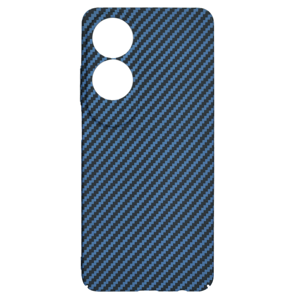 Case for Oppo A60, Techsuit, Carbonite FiberShell, Turquoise