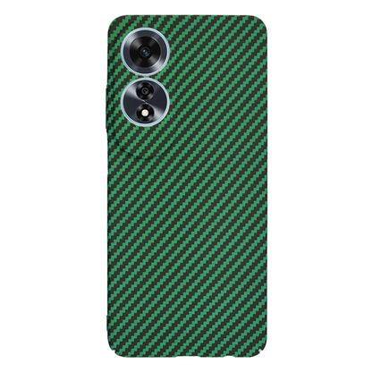 Case for Oppo A60, Techsuit, Carbonite FiberShell, Green