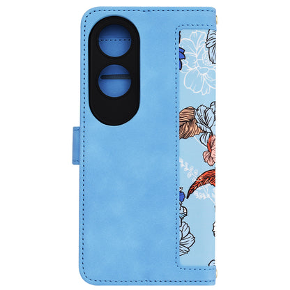 Case for Oppo A60, Techsuit, FlipCraft, Blue