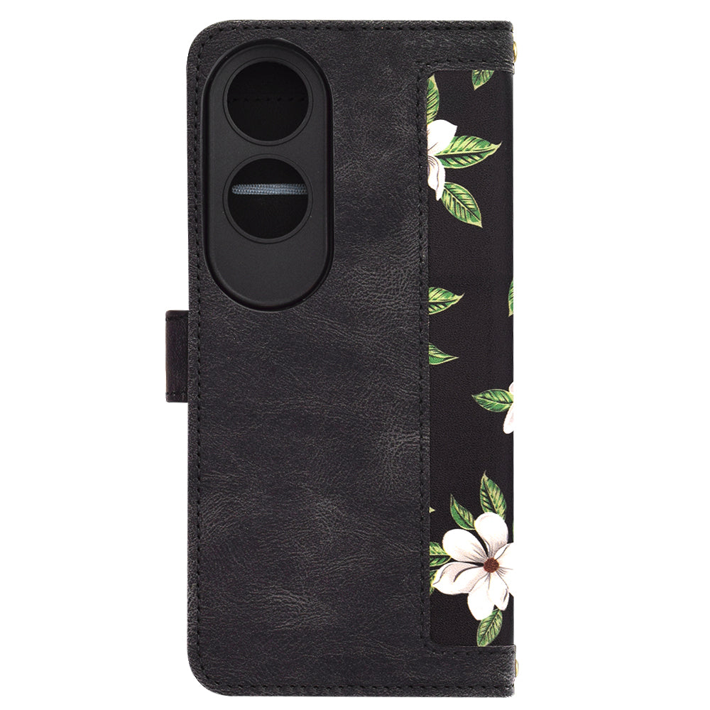 Case for Oppo A60, Techsuit, FlipCraft, Black