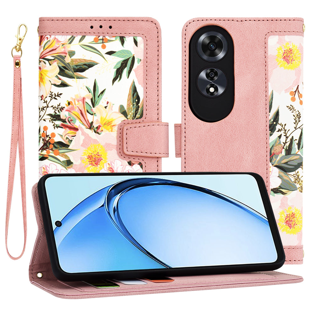 Case for Oppo A60, Techsuit, FlipCraft, Pink