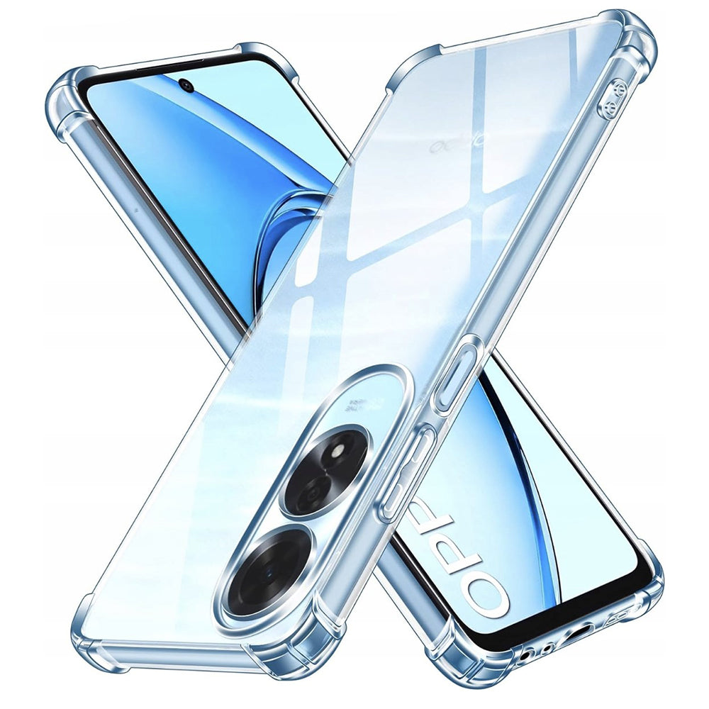 Case for Oppo A60, Techsuit, Shockproof Clear, Transparent