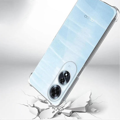 Case for Oppo A60, Techsuit, Shockproof Clear, Transparent