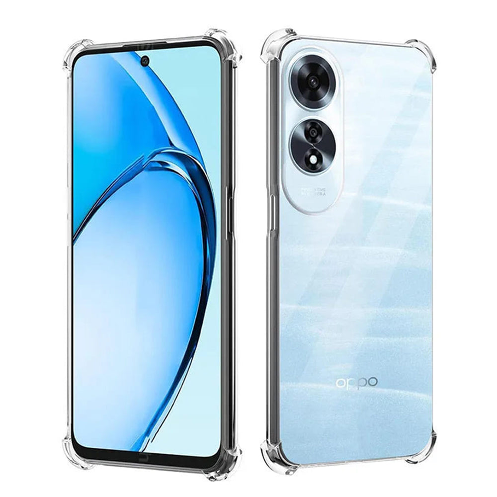Case for Oppo A60, Techsuit, Shockproof Clear, Transparent