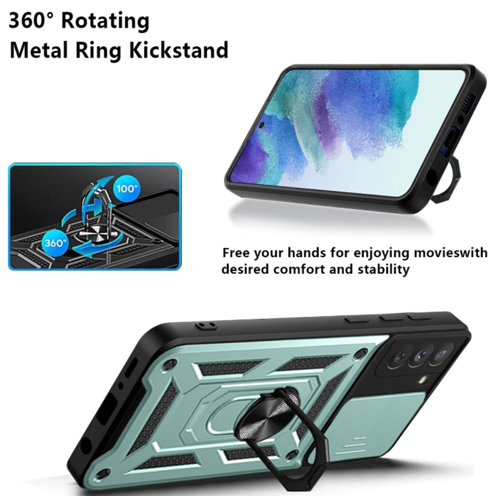Case for Oppo Reno12 Pro, Techsuit, CamShield, Black