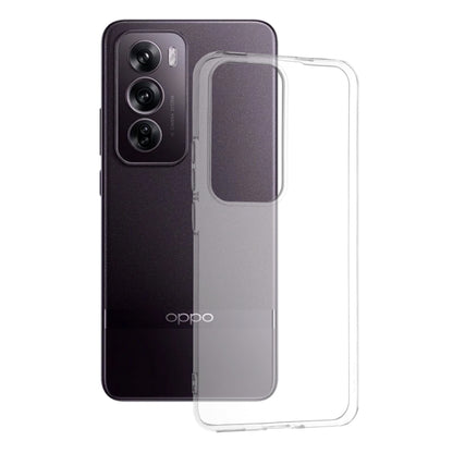 Case for Oppo Reno12 Pro, Techsuit, Clear, Transparent