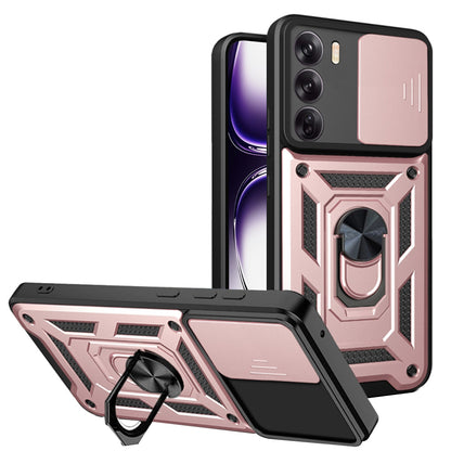 Case for Oppo Reno12, Techsuit, CamShield, Pink