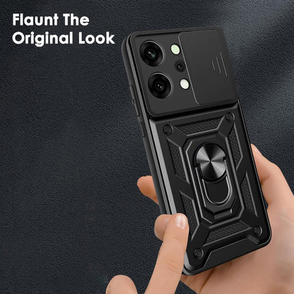Case for Oppo Reno14, Techsuit, CamShield, Black