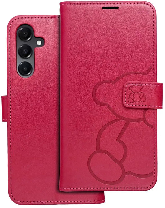 Case for Samsung Galaxy A16 5G A166, OEM, MEZZO Teddy Bear, Magenta