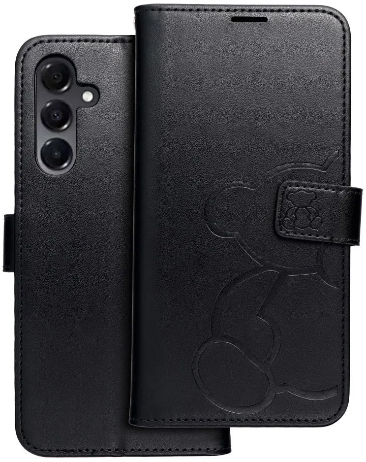 Case for Samsung Galaxy A16 5G A166, OEM, MEZZO Teddy Bear, Black