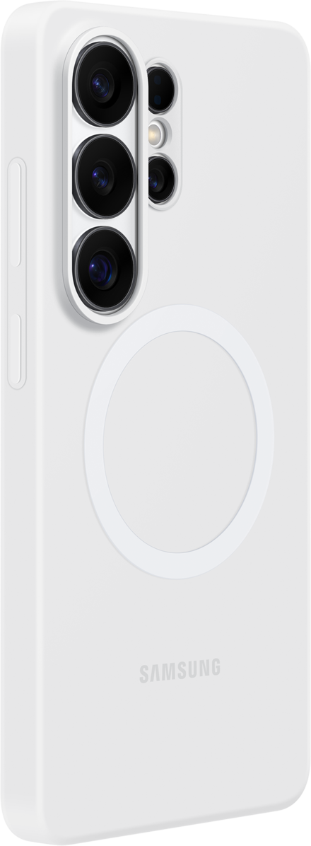 Case for Samsung Galaxy S26 Ultra S948, Silicone Magnet Case, White EF-ES948CWEGWW