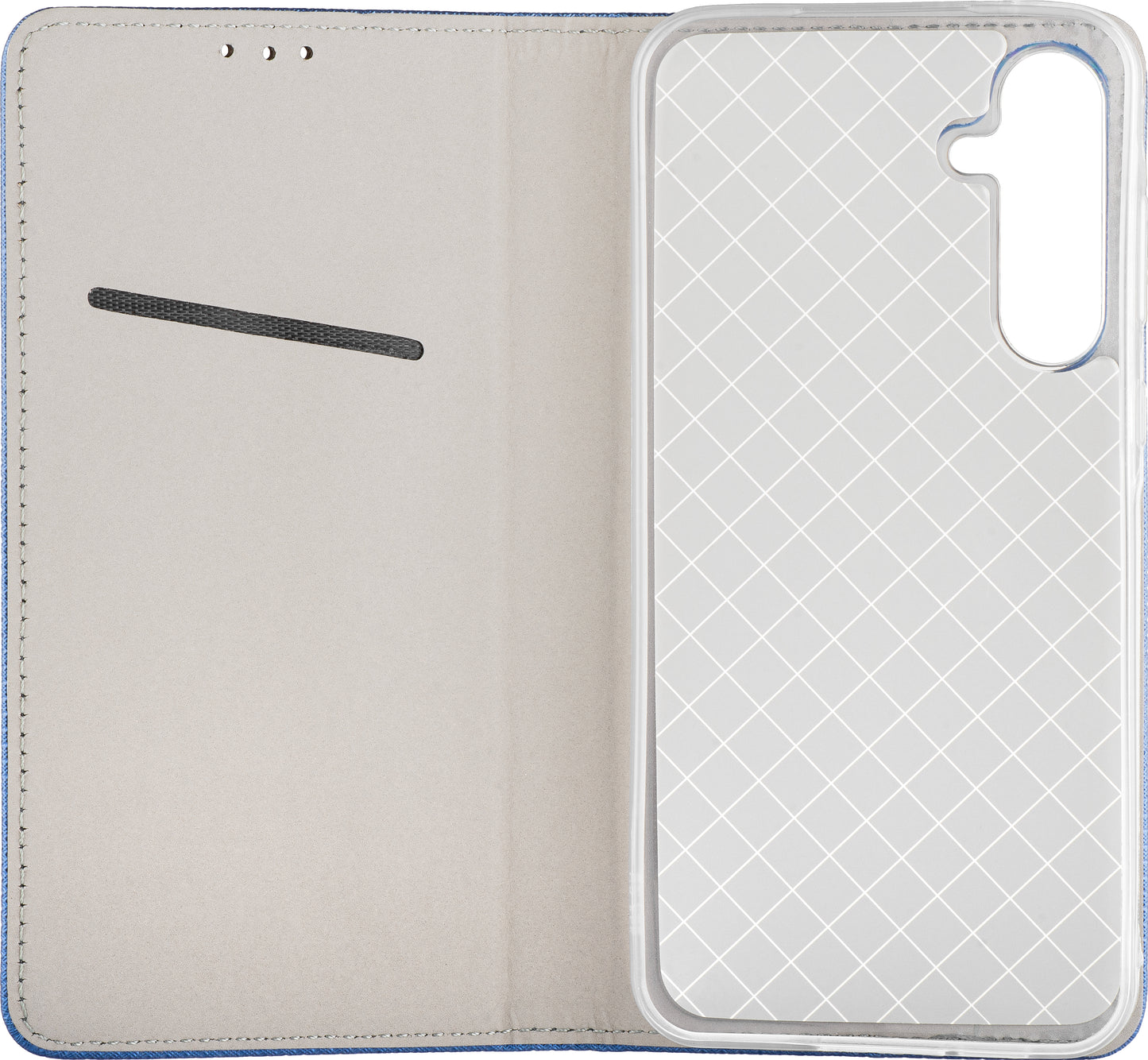 Case for Samsung Galaxy J4 Plus (2018) J415, OEM, Smart Magnet, Navy Blue