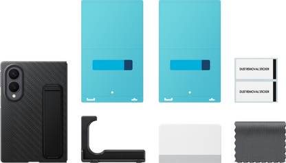 Case for Samsung Galaxy Z Fold8 F971, Carbon Standing, Black EF-XF971SBEGWW