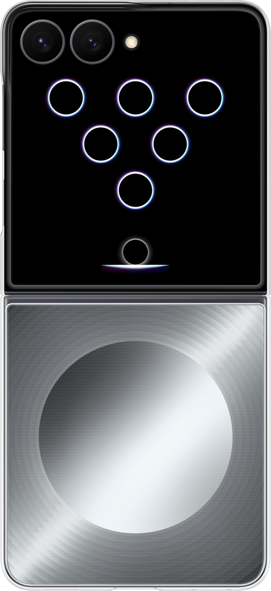 Case for Samsung Galaxy Z Flip8 F776, FlipSuit Case, Gray EF-FF776CJEGWW