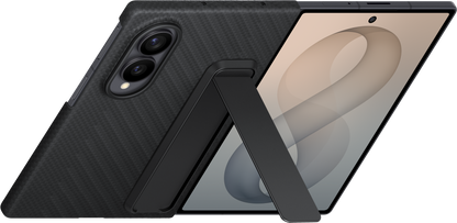 Case for Samsung Galaxy Z Fold8 F971, Carbon Standing, Black EF-XF971SBEGWW
