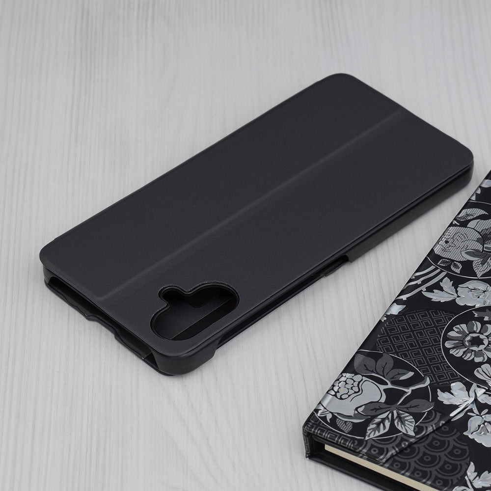 Case for Samsung Galaxy A06 A065, Techsuit, eFold, Black