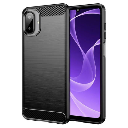 Case for Samsung Galaxy A07 4G A075, Techsuit, Carbon, Black