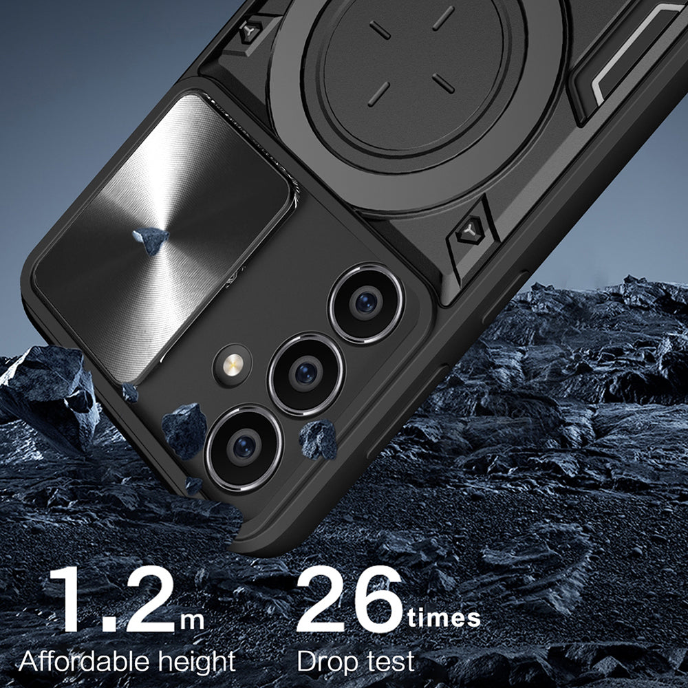 Case for Samsung Galaxy A14 A145 / A14 5G A146, Techsuit, CamGuard Pro, Black