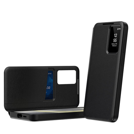 Case for Samsung Galaxy A16 5G A166 / A16 4G A165, Techsuit, SmartView, Black