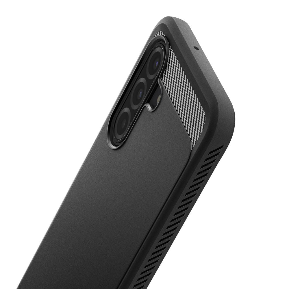 Case for Samsung Galaxy A17 4G / A17 5G, Spigen, Rugged Armor, Black ACS09844