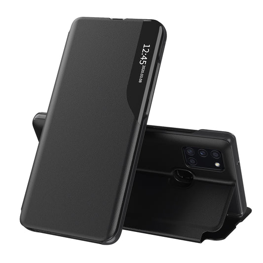 Case for Samsung Galaxy A21s A217, Techsuit, eFold, Black