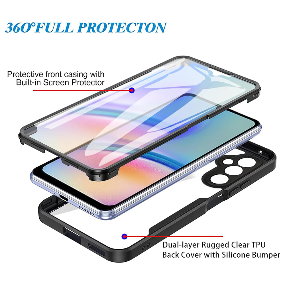 Case for Samsung Galaxy A34 A346, Techsuit, ColorVerse 360, Blue