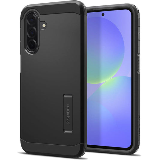 Case for Samsung Galaxy A36 A366, Spigen, Tough Armor, Black