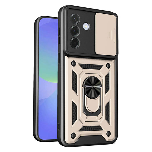 Case for Samsung Galaxy A37 5G, Techsuit, CamShield, Gold