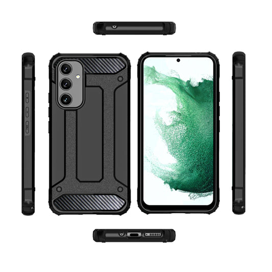 Case for Samsung Galaxy A54 A546, Techsuit, Hybrid Armor, Black