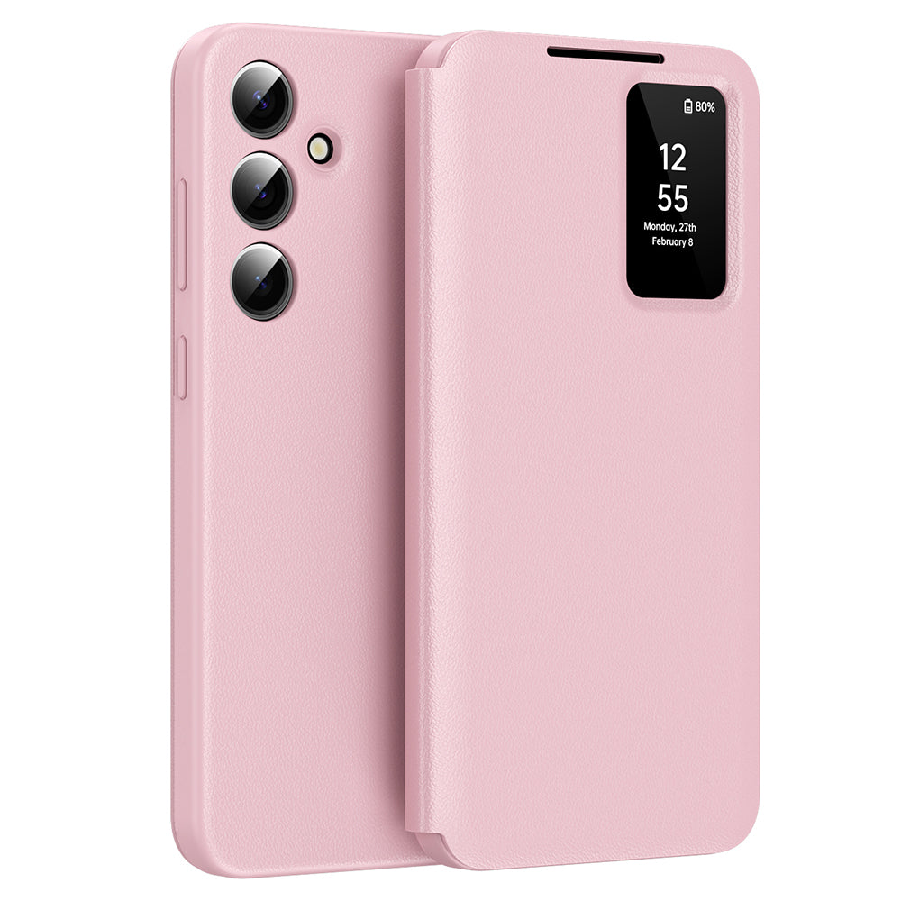 Case for Samsung Galaxy A55 5G A556, Techsuit, SmartView, Pink