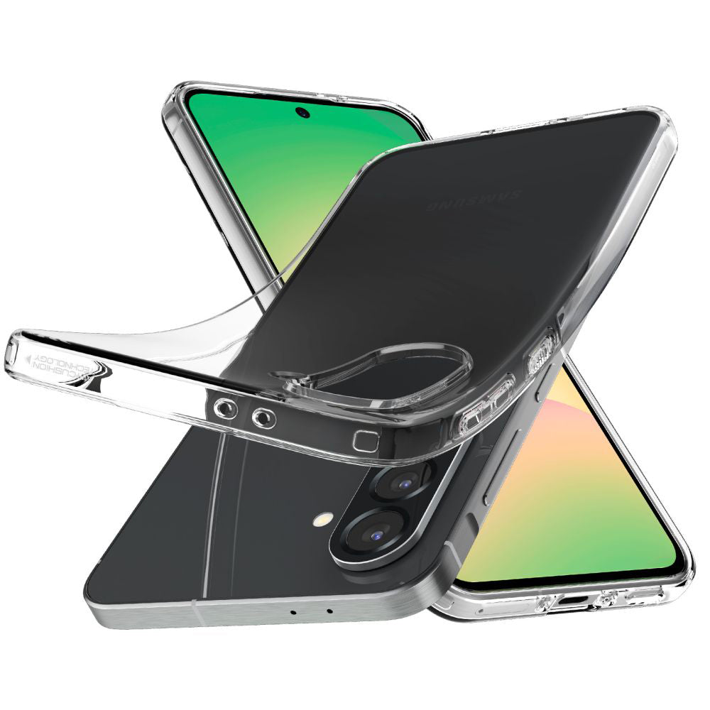 Case for Samsung Galaxy A56 A566, Spigen, Liquid Crystal, Transparent ACS09296