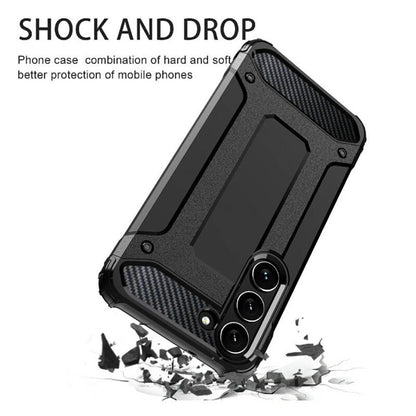 Case for Samsung Galaxy S23+ S916, Techsuit, Hybrid Armor, Black