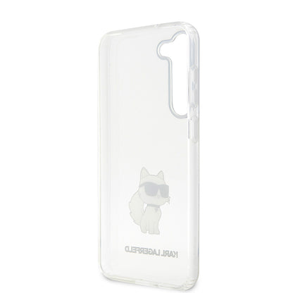 Case for Samsung Galaxy S23 S911, Karl Lagerfeld, Ikonik Choupette, Transparent
