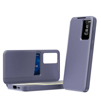 Case for Samsung Galaxy S23 S911, Techsuit, SmartView, Purple