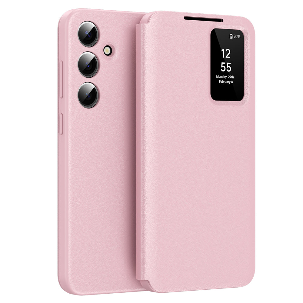Case for Samsung Galaxy S24+ S926, Techsuit, SmartView, Pink