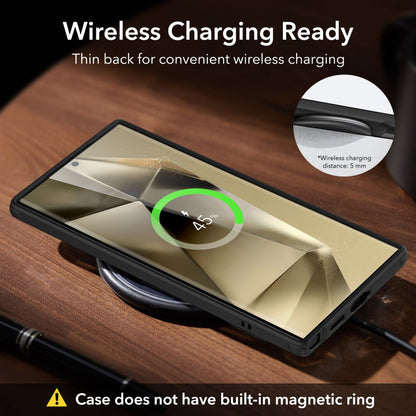 Case for Samsung Galaxy S24 Ultra S928, ESR, Air Shield Boost, Black
