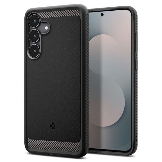 Case for Samsung Galaxy S25 FE, Spigen, Rugged Armor, Matte Black ACS10025