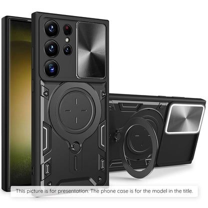 Case for Samsung Galaxy S25 FE, Techsuit, CamGuard Pro, Black