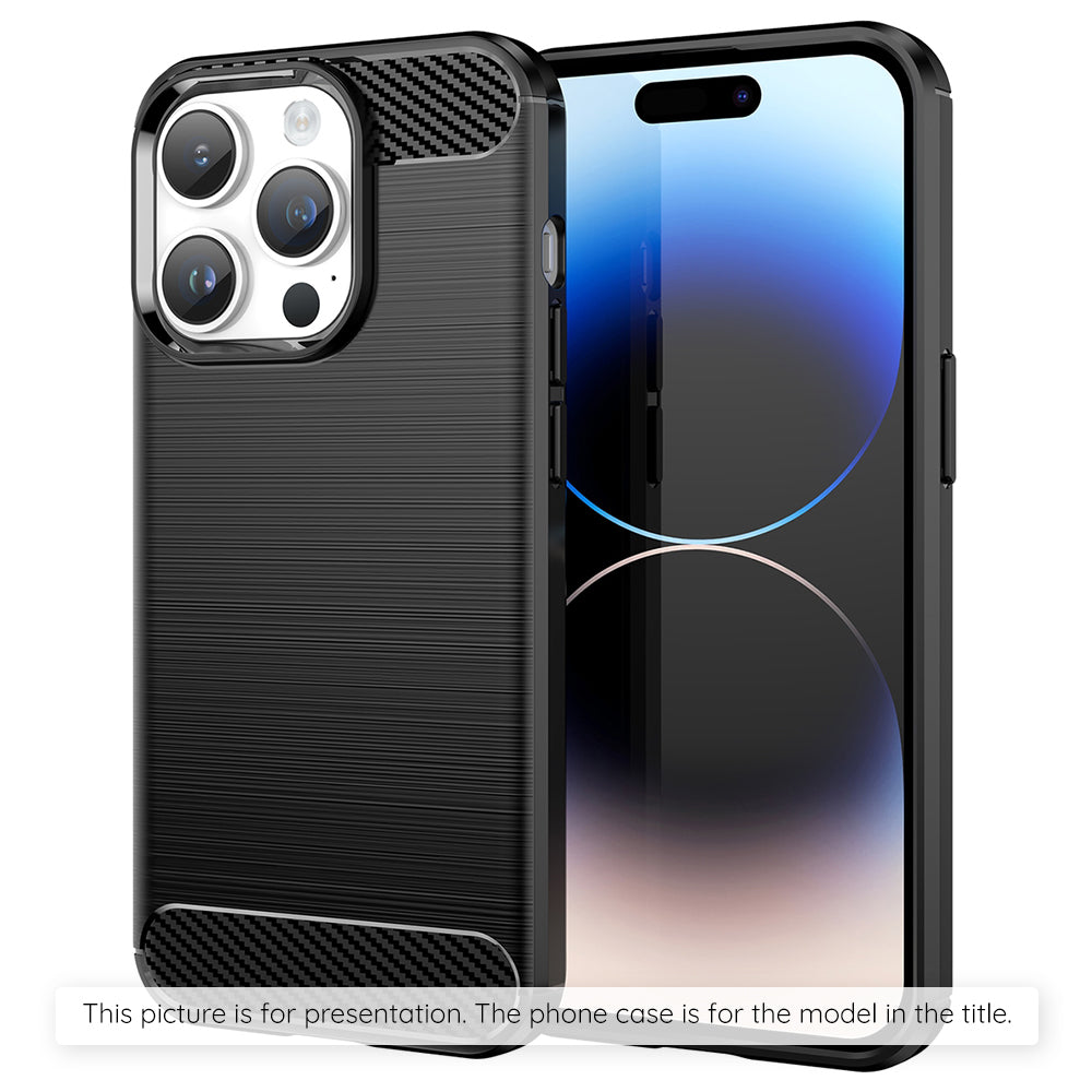 Case for Samsung Galaxy S25 FE, Techsuit, Carbon, Black