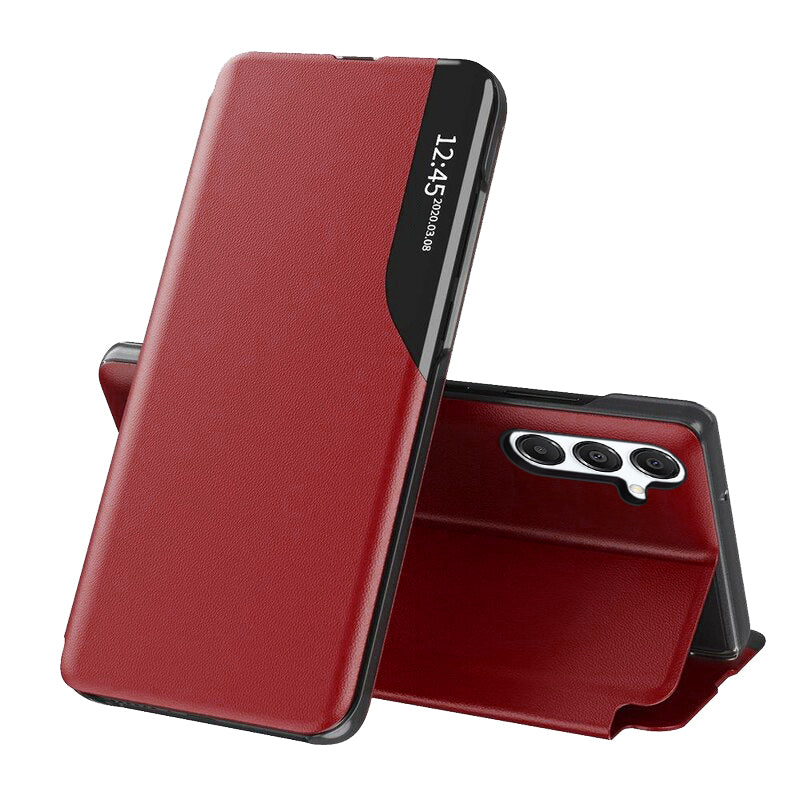 Case for Samsung Galaxy S25 FE, Techsuit, eFold, Red