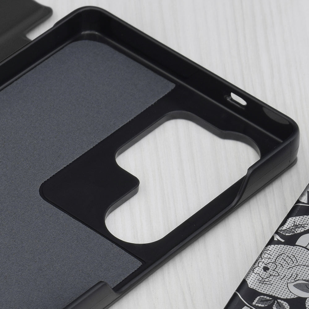 Case for Samsung Galaxy S25 Ultra S938, Techsuit, eFold, Black