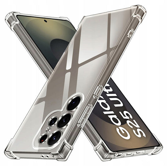 Case for Samsung Galaxy S25 Ultra S938, Techsuit, Shockproof Clear, Transparent