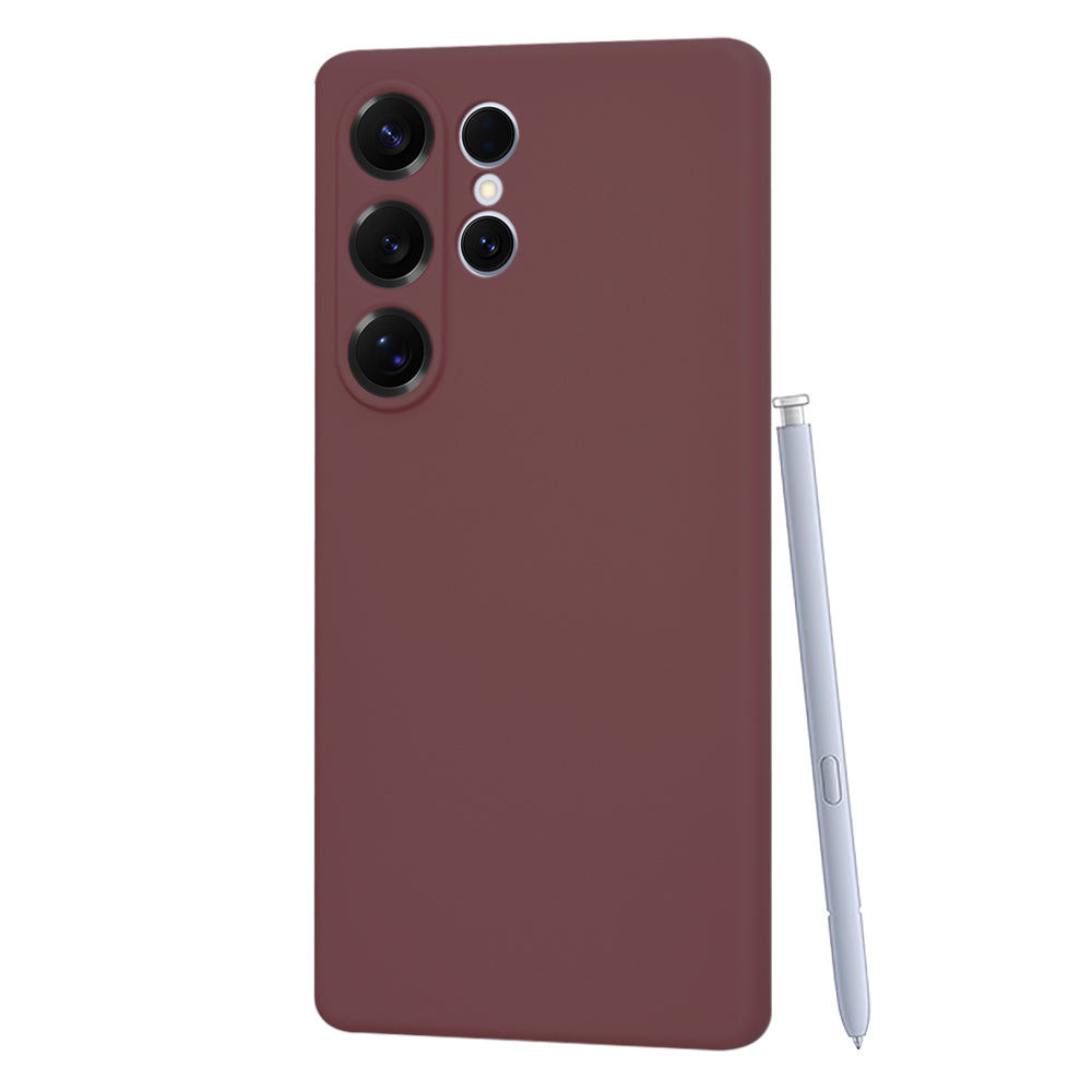 Case for Samsung Galaxy S25 Ultra S938, Techsuit, SoftFlex, Burgundy