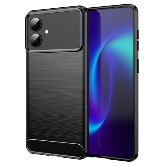 Case for Samsung Galaxy S26 Edge, Techsuit, Carbon, Black