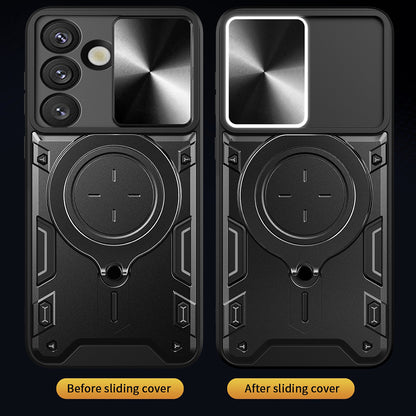 Case for Samsung Galaxy S26 FE / S25 FE, Techsuit, CamGuard Pro, Black