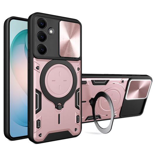 Case for Samsung Galaxy S26 Plus, Techsuit, CamGuard Pro, Rose Gold