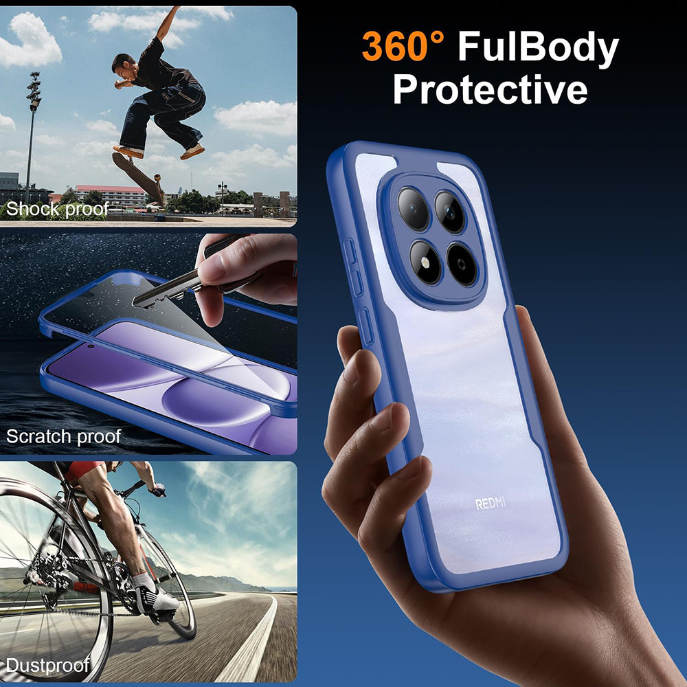 Case for Samsung Galaxy S26 Plus, Techsuit, ColorVerse 360, Blue