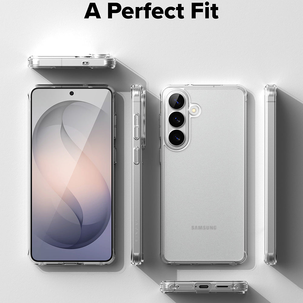 Case for Samsung Galaxy S26, Ringke, Fusion, Matte Transparent